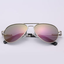 Load image into Gallery viewer, Small size women men Polarized aviation UV400 Sunglasses Classic pilot 54mm Brand boy&#39;s oculos de sol girl&#39;s child sun glasses