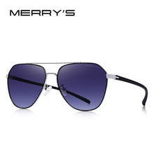Load image into Gallery viewer, MERRYS DESIGN Men Classic Pilot Sunglasses Aviation Frame HD Polarized Sunglasses For Driving TR90 Legs UV400 Protection S8057